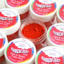 Rainbow Dust Pulverfärg Poppy Red
