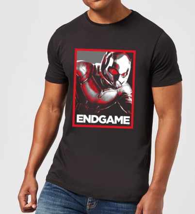 Avengers Endgame Ant-Man Poster Men's T-Shirt - Black - XS