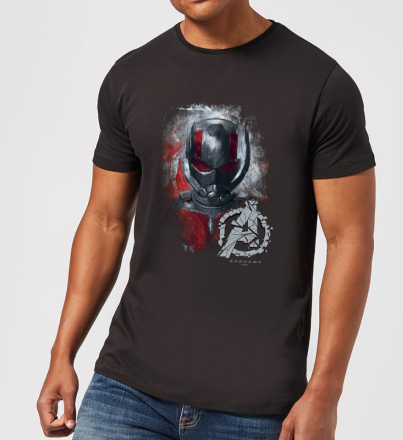 Avengers Endgame Ant Man Brushed Men's T-Shirt - Black - L