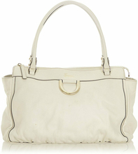 Abbey D-Ring Leather Tote Bag