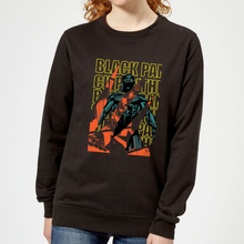 Marvel Avengers Black Panther Collage Women's Sweatshirt - Black - XS