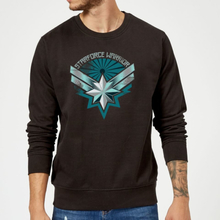 Captain Marvel Starforce Warrior Sweatshirt - Black - S