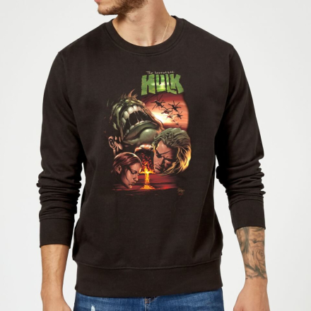 Marvel Incredible Hulk Dead Like Me Sweatshirt - Black - XXL