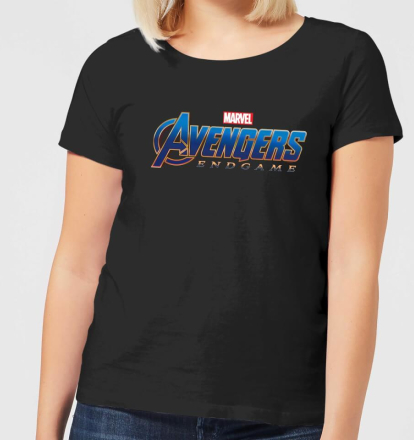 Avengers Endgame Logo Damen T-Shirt - Schwarz - 5XL