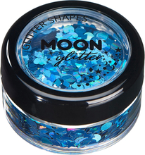 Moon Creations Holographic Glitter Shapes - Roséguld