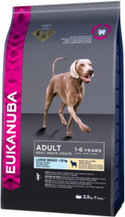 Eukanuba Adult Large Breed Lam&Rijst - Hondenvoer - 2.5 kg