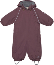 Nylon Baby Suit - Solid Outerwear Coveralls Snow-ski Coveralls & Sets Purple Mikk-line