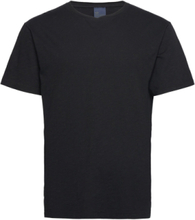 Roffe T-Shirt French Blue Designers T-Kortærmet Skjorte Black Nudie Jeans