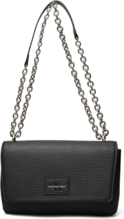 Sculpted Ew Flap Conv25 Chain Bags Crossbody Bags Black Calvin Klein