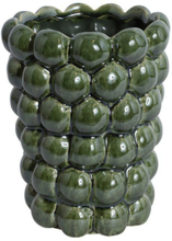 Vas Big Bouble H20 cm - Grön