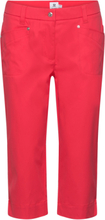 "Lyric Capri 74 Cm Sport Trousers Capri Trousers Red Daily Sports"