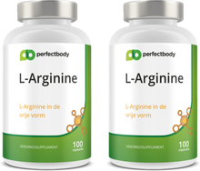 Perfectbody L-arginine Capsules 2-pack - 200 Capsules