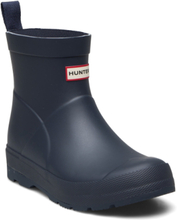 Big Kids Play Boot Shoes Rubberboots Low Rubberboots Unlined Rubberboots Marineblå Hunter*Betinget Tilbud