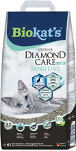 1 l /1,6 l /2 l gratis! Biokat's Diamond Care Katzenstreu 6 l /8 l /10 l - Sensitive Classic 6 l (5 l + 1 l)