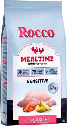 Rocco Mealtime Sensitive - Pute & Huhn 2 x 12 kg