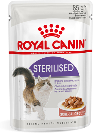Royal Canin Sterilised in Sosse - 12 x 85 g
