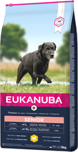 Sparpaket Eukanuba Mature & Senior 2 x 3 kg / 12 kg / 15 kg - Caring Senior Large Breed Huhn 2 x 15 kg