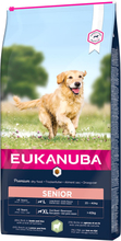 Sparpaket Eukanuba Mature & Senior 2 x 3 kg / 12 kg / 15 kg - Senior Large & Giant Breed Lamm & Reis 2 x 12 kg