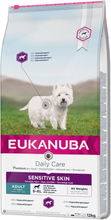 Sparpaket Eukanuba Daily Care 2 x 12 kg / 15 kg - Adult Sensitive Skin 2 x 12 kg