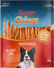 Sparpaket Rocco Chings Originals - Hühnerbrust in Streifen 4 x 250g