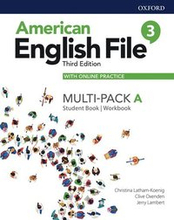 American English File: Level 3: Student Book/Workbook Multi-Pack A with Online Practice