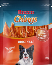 Sparpaket Rocco Chings Originals - Hühnerbrust getrocknet 4 x 250g