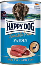 Sparpaket Happy Dog Sensible Pure 24 x 400 g - Sweden (Wild Pur)