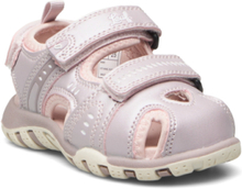 Runn Shoes Summer Shoes Sandals Pink Leaf
