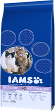 Zum Sonderpreis! IAMS Katzenfutter 10 kg / 15 kg - Pro Active Health Adult Multi-Cat Household (15 kg)