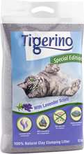 Zum Sparpreis! Tigerino Premium Katzenstreu 2 x 12 kg - Special Edition: Lavendelduft