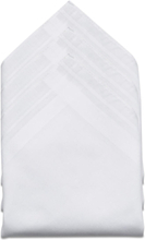 Handkerchief 3-Pack Brystlommetørklæde Pink Amanda Christensen