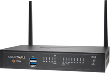 SonicWall TZ270W - Essential Edition - säkerhetsfunktion - GigE - Wi-Fi 5 - 2.4 GHz, 5 GHz - SonicWall säkerhetsuppgradering, plusprogram (2 år) - sk