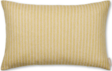 "Stripes Cushion 40X60Cm Home Textiles Cushions & Blankets Cushion Covers Yellow ELVANG"