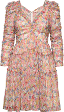 Chiffon Mini Dress Dresses Summer Dresses Korall By Ti Mo*Betinget Tilbud