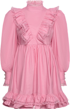 Louisa Kort Kjole Pink Custommade