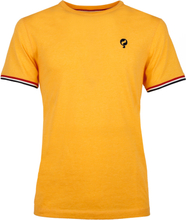 Q1905 Heren T-shirt Katwijk - Okergeel