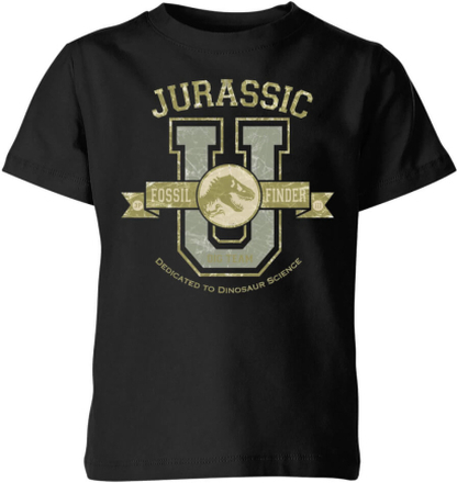 Jurassic Park Fossil Finder Kids' T-Shirt - Black - 11-12 Jahre