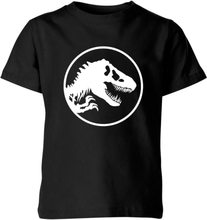 Jurassic Park Circle Logo Kids' T-Shirt - Black - 5-6 Jahre