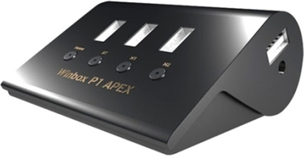 Winbox P1 Apex Tastaturmaus BT Adapter für PS4 Xbox NS Spielekonsole Eingebautes Headset-Mikrofon