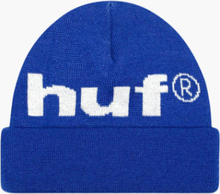 HUF - ´98 Logo Beanie - Blå - ONE SIZE