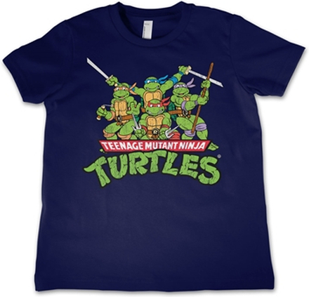 Teeange Mutant Ninja Turtles Distressed Group Kids T-Shirt, T-Shirt