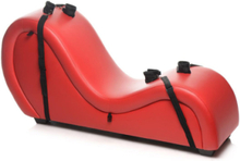 Kinky Wave Red Chair w/ Restraints