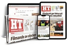 Tidningen Hudiksvalls Tidning 84 nummer