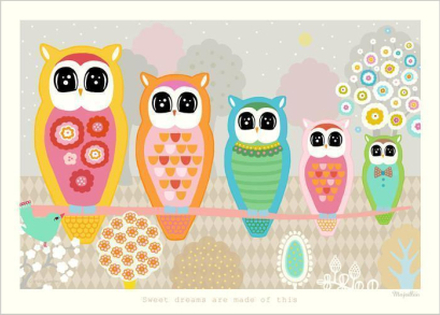 SWEET DREAMS ARE MADE OF THIS Poster 50x70 cm