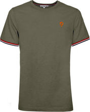 Q1905 Heren T-shirt Katwijk - Kakigroen