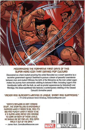 Marvel Comics Wolverine Savage Origins Trade Paperback Graphic Novel