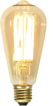 LED-LAMPA E27 ST64 VINTAGE GOLD Star Trading