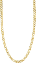 Heat Recycled Chain Necklace Gold-Plated Accessories Jewellery Necklaces Chain Necklaces Gold Pilgrim