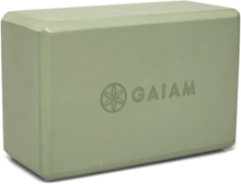 Gaiam Vintage Green Block Sport Sports Equipment Yoga Equipment Yoga Blocks And Straps Green Gaiam