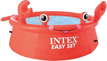 Intex Easy Set Uppblåsbar Pool Krabba